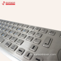 Anti-vandal metall tastatur med pekeplate